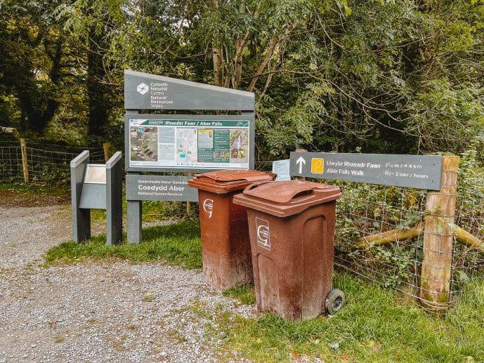 Aber Falls Car Park 