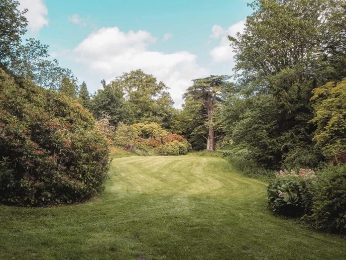 The Arniston House sunken gardens