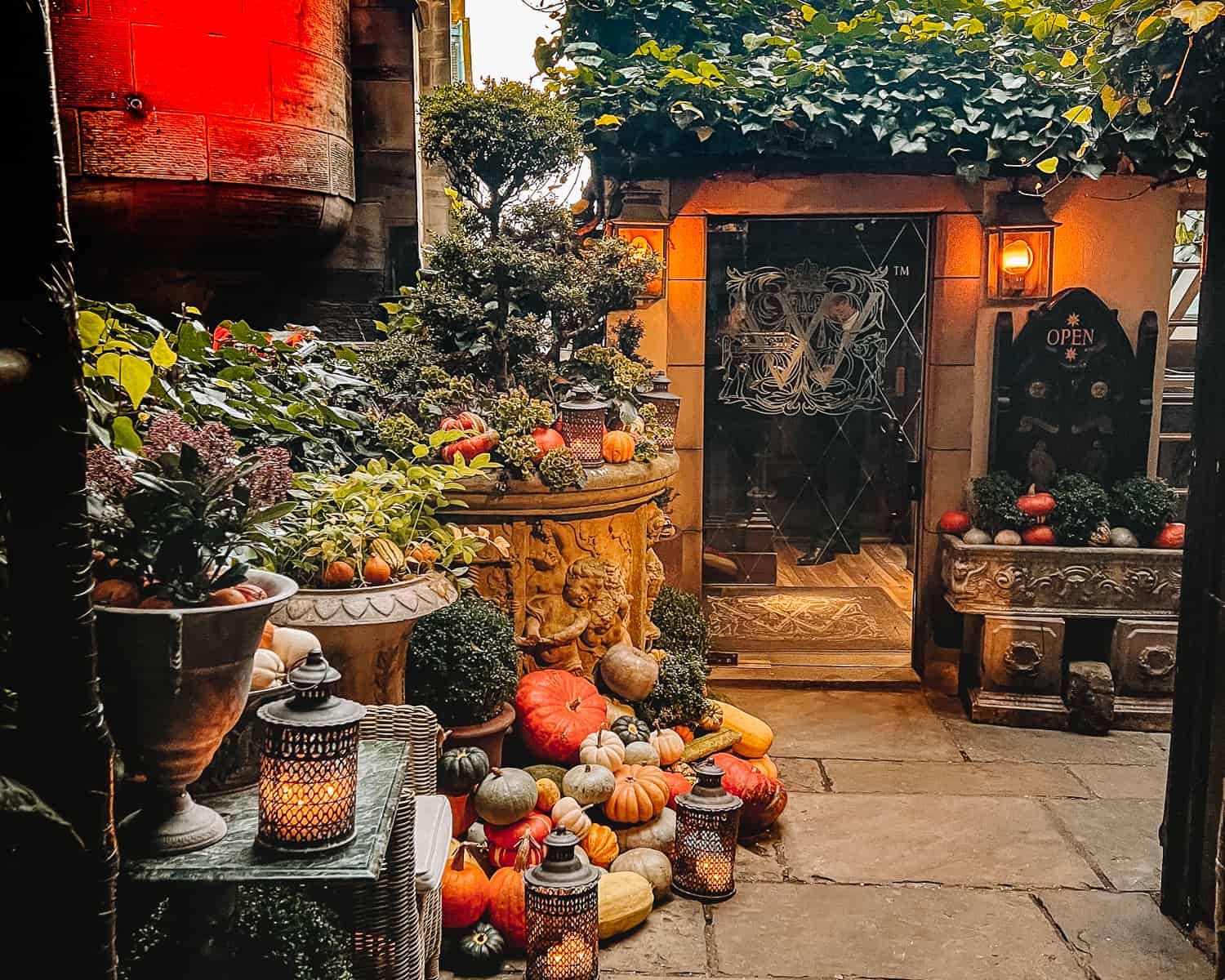 Boswell's Court Edinburgh Pumpkins