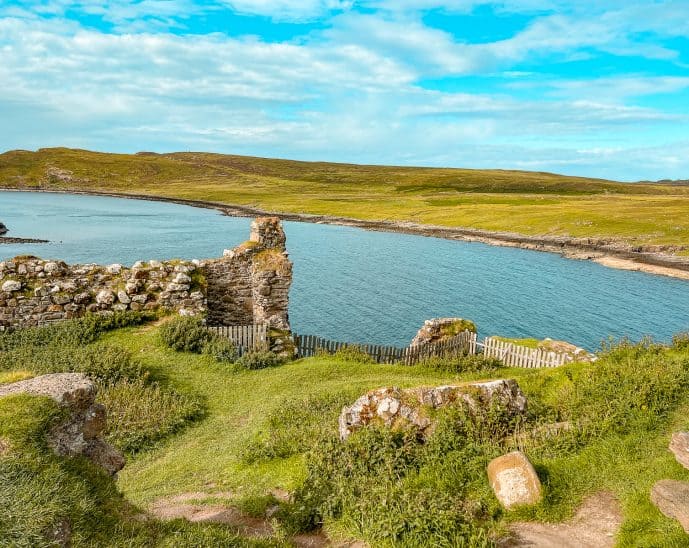 Duntulm Castle ruins