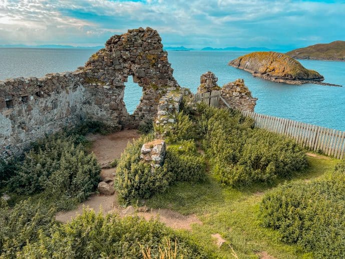 Duntulm Castle ruins