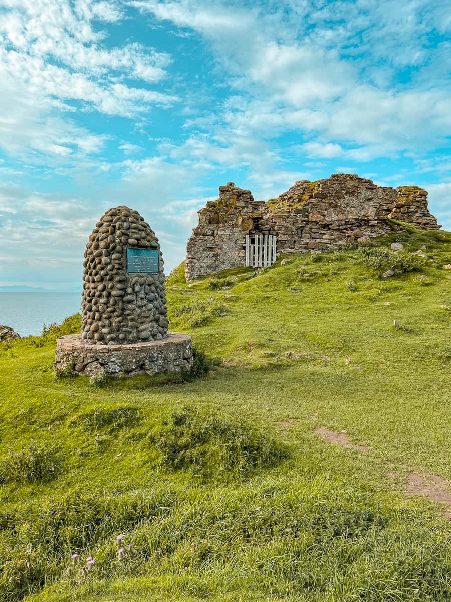 MacArthur Memorial Cairn Duntulm Castle