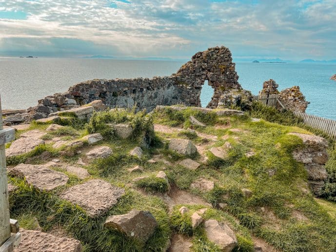 Duntulm Castle ruins