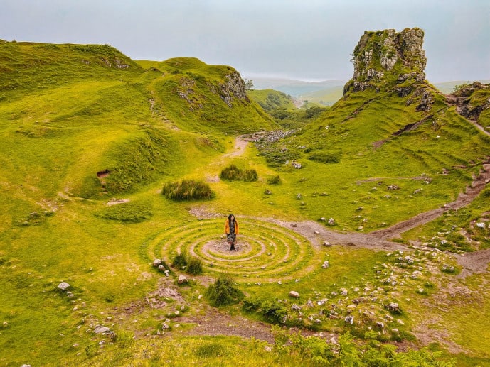 Fairy Glen Scotland Isle of Skye