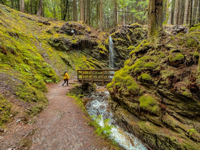 Puck's Glen walk scotland 