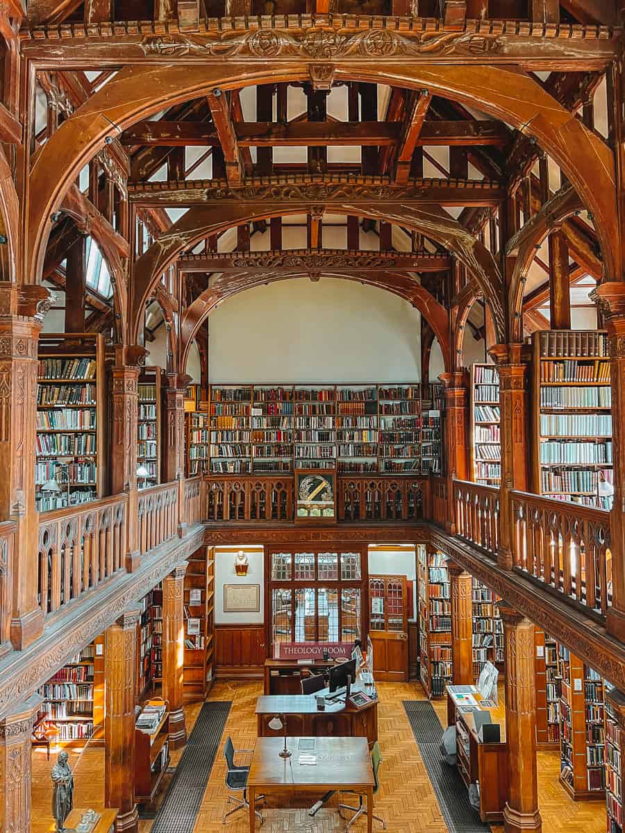 Gladstones Library Theology Room 