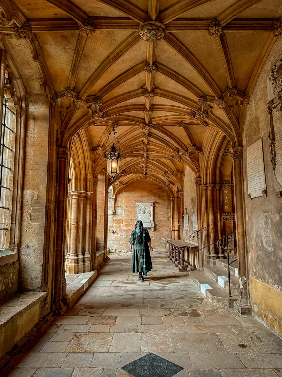 Harry Potter Christ Church cloisters