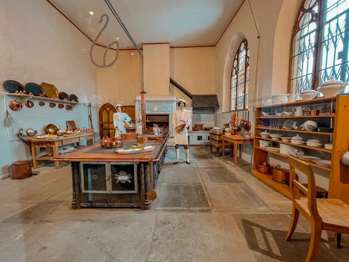 Hohenschwangau Castle kitchen 