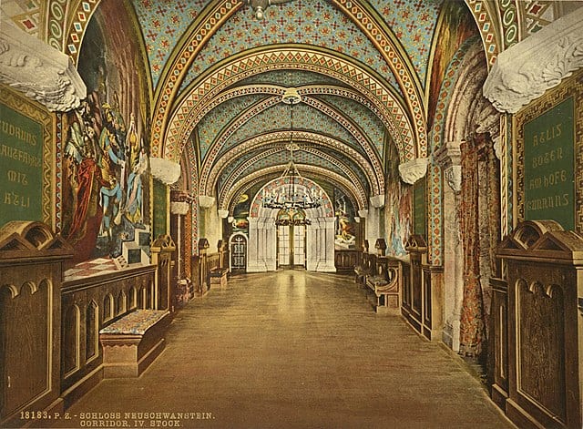 Inside Neuschwanstein Castle