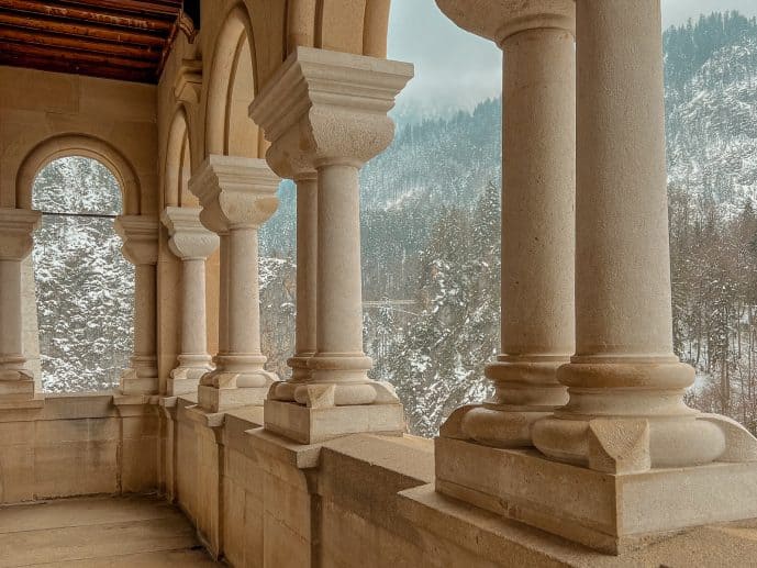 Ludwig's Balcony Neuschwanstein 