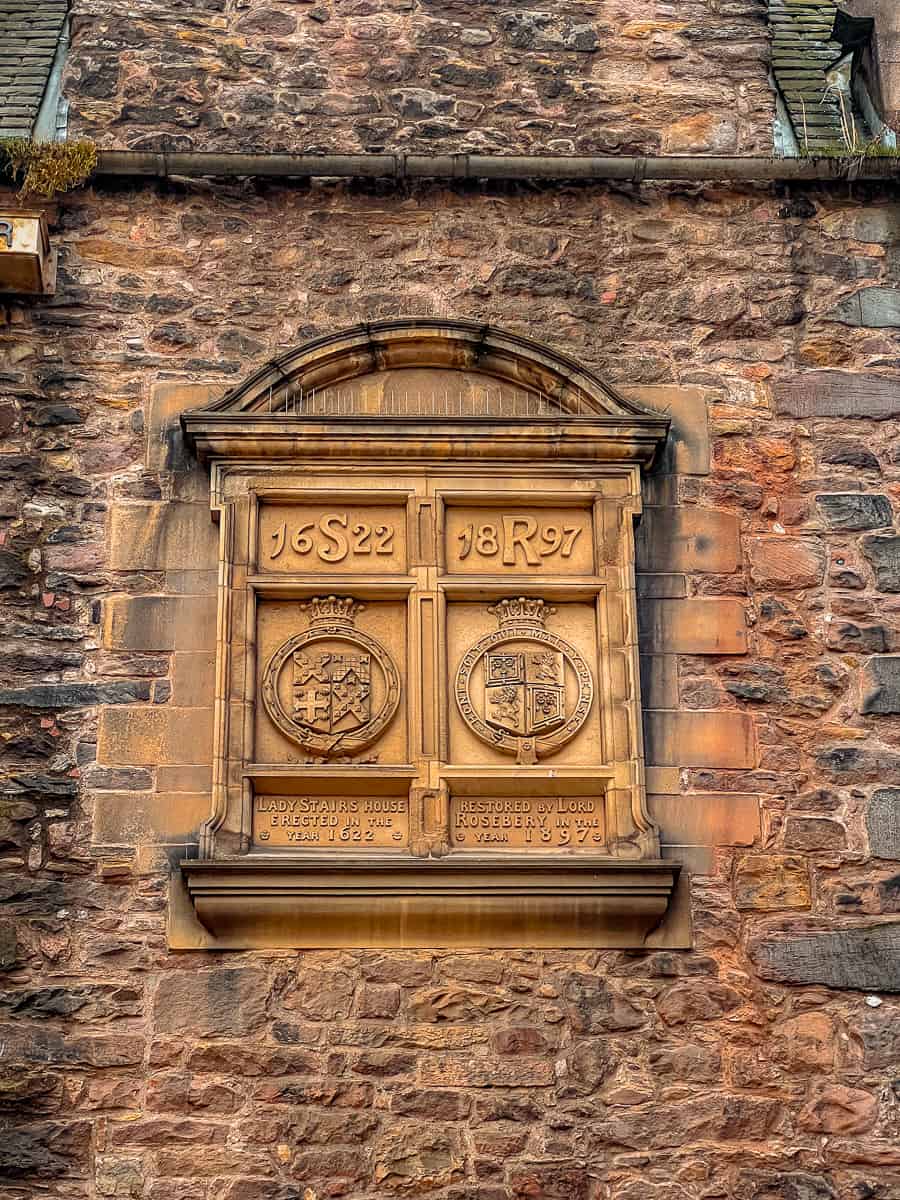 Lady Stair's Close Edinburgh