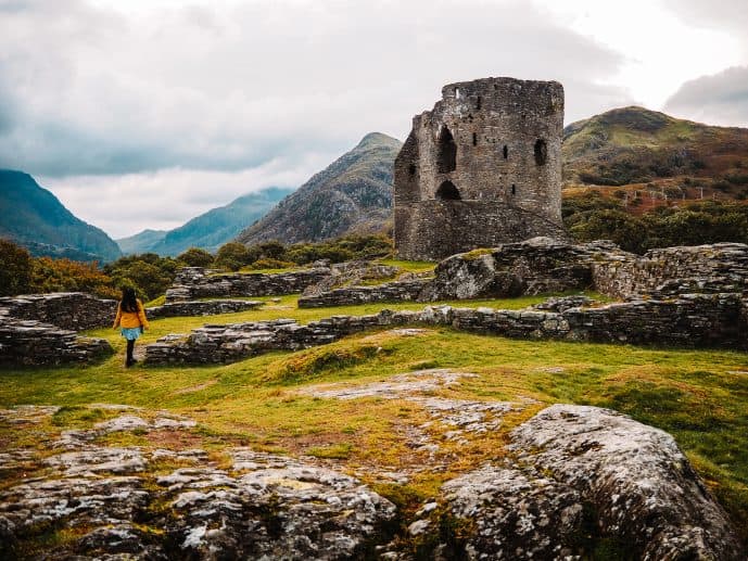 Dolbadarn Castle Llanberis Snowdonia