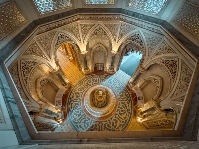 Monserrate Palace upstairs