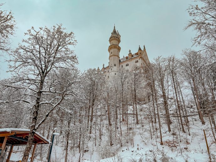 Neuschwanstein Castle in Winter