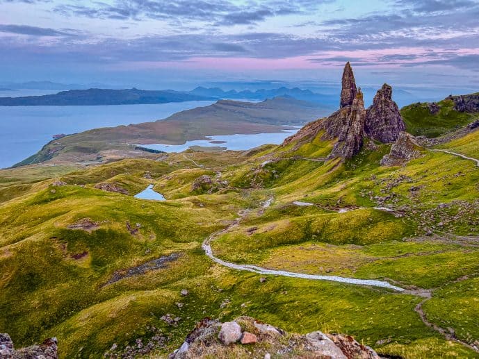 Old Man of Storr Walk Isle of Skye