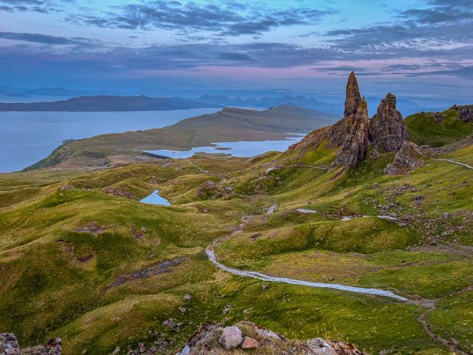 Old Man of Storr Walk Isle of Skye