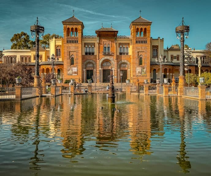 Mudejar Pavillion Maria Luisa Park Seville