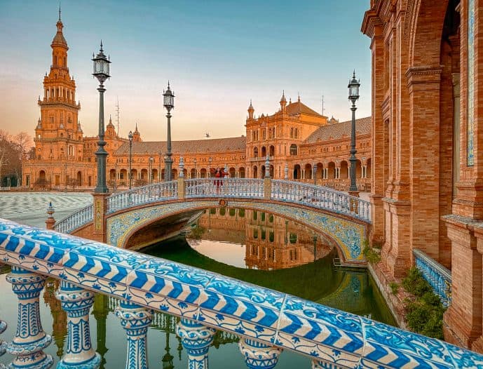 Plaza de Espana Seville Star Wars filming location