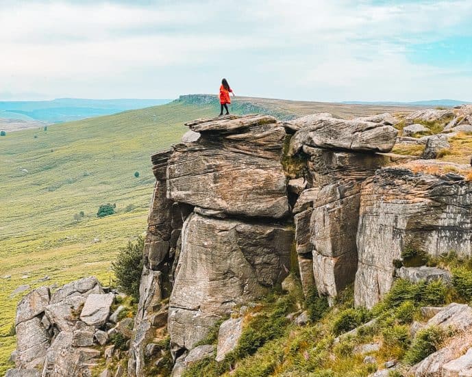 Stanage Edge Pride and Prejudice Keira Knightley Rock