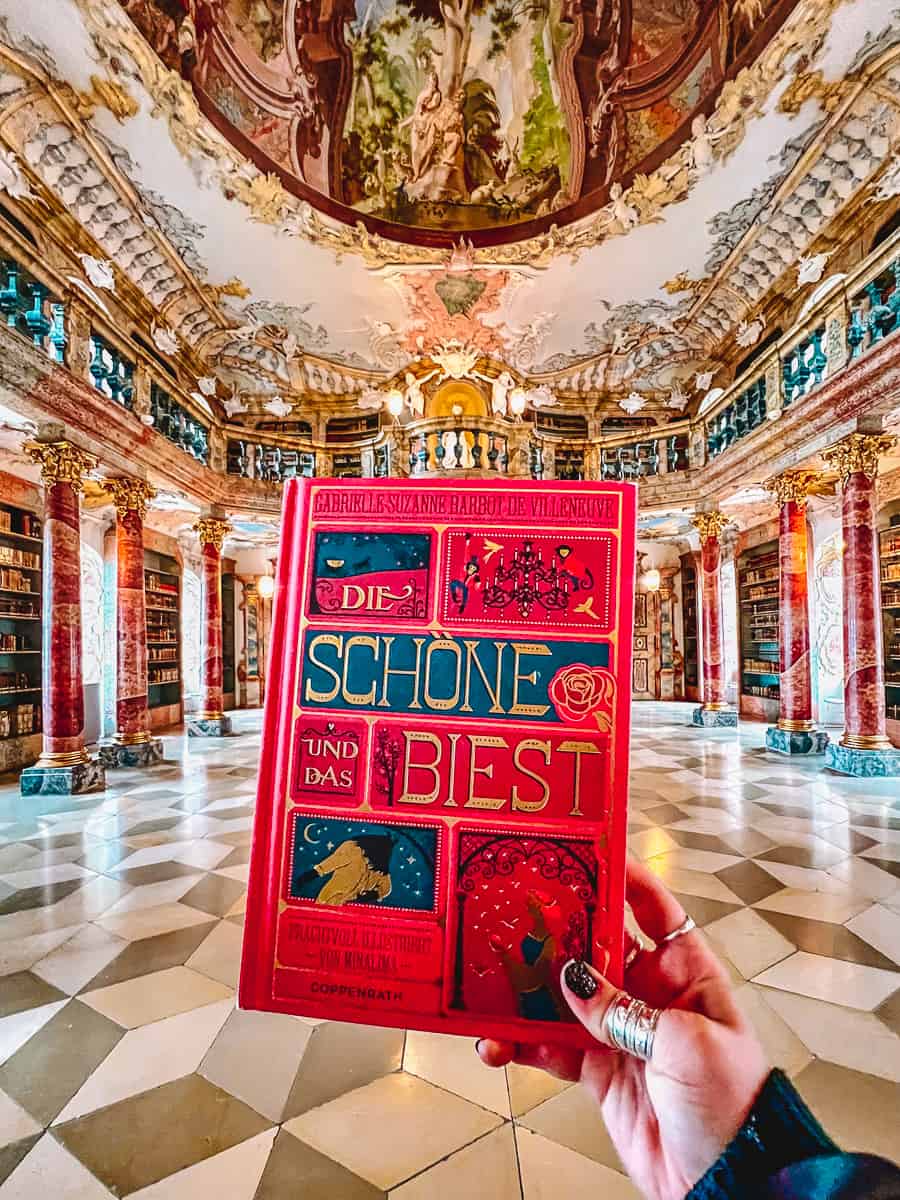 Wiblingen Abbey Library Beauty and the Beast 