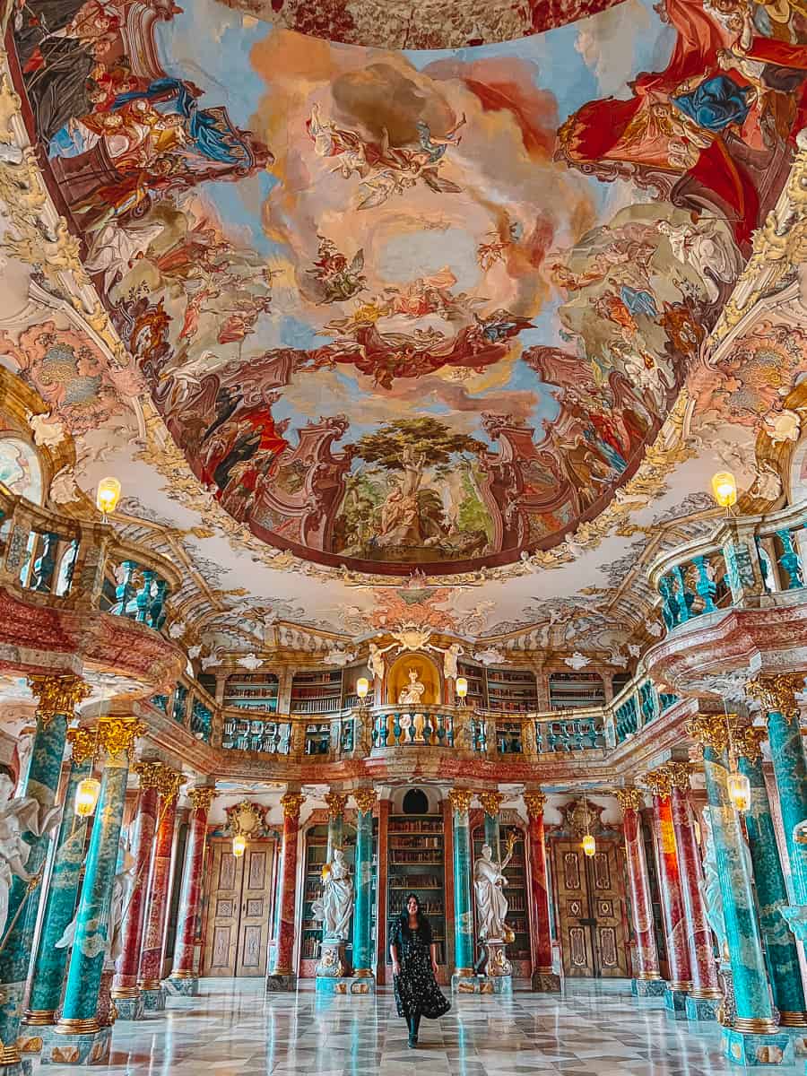 Baroque Wiblingen Abbey Library